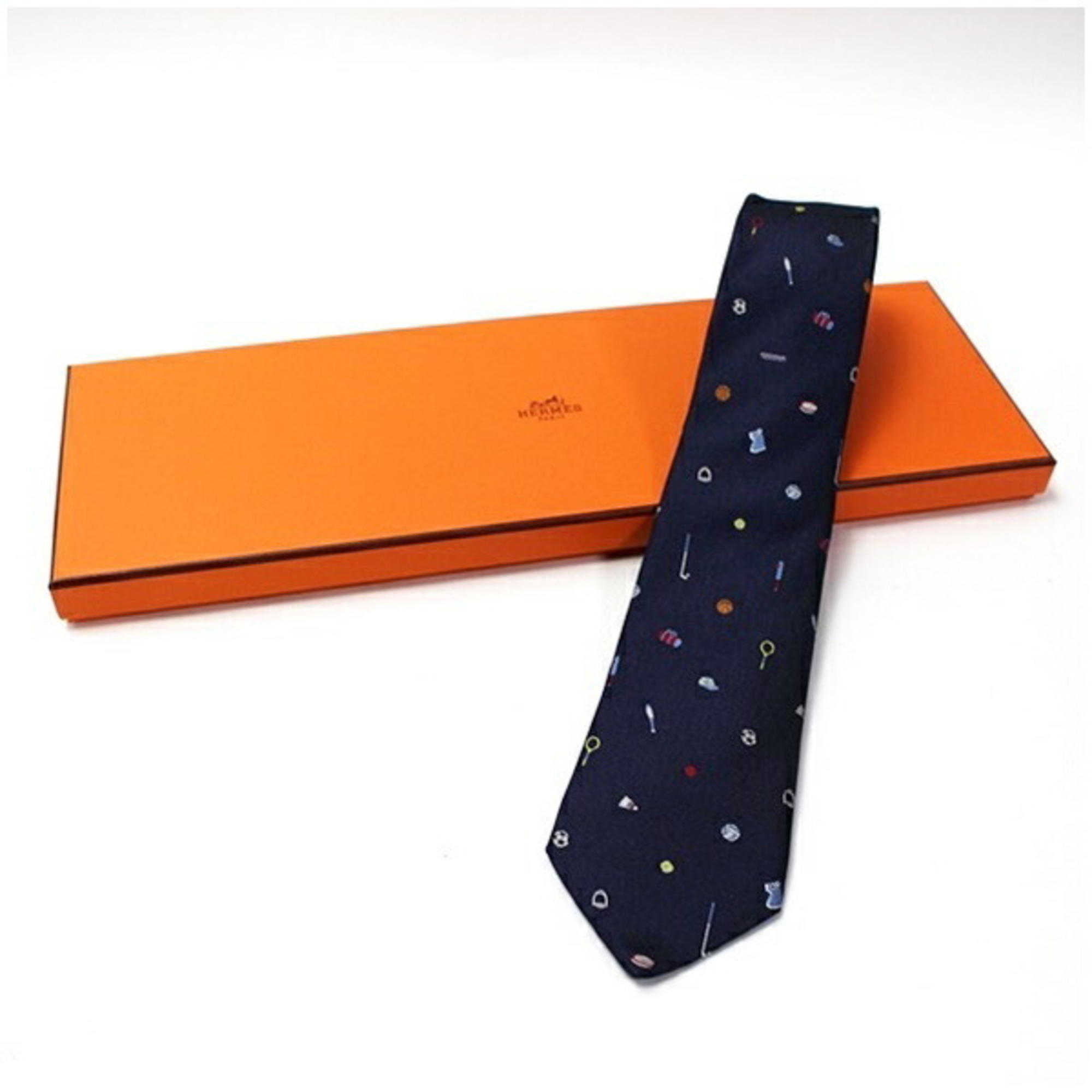 Hermes Silk Tie 339364t Hermes Men's